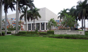 Exterior of South County Courthouse